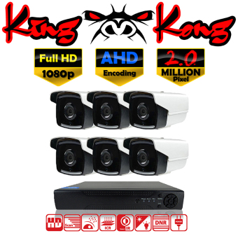 (OEM Hikvision) ชุดกล้องวงจรปิดกล้อง 8CH CCTV กล้อง 6ตัว ทรงกระบอก 2.0 MP Full HD และอนาล็อก เครื่องบันทึก 8ช่อง 1080P DVR, NVR, AHD (OEM Hikvision) ชุดกล้องวงจรปิดกล้อง 8CH CCTV กล้อง 6ตัว ทรงกระบอก 2.0 MP Full HD และอนาล็อก เครื่องบันทึก 8ช่อง 1080P DVR, NVR, AHD