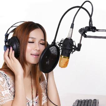 ไมโครโฟนPro Condenser Microphone BM800พร้อม ชุดขาตั้งไมค์โครโฟน ไมโครโฟนPro Condenser Microphone BM800พร้อม ชุดขาตั้งไมค์โครโฟน