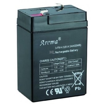 SCM แบตเตอรรี่สำรอง หรือ แบตเตอรี่ทดแทนสำหรับรถเด็กเล่น 6v 4.5AH SCM แบตเตอรรี่สำรอง หรือ แบตเตอรี่ทดแทนสำหรับรถเด็กเล่น 6v 4.5AH