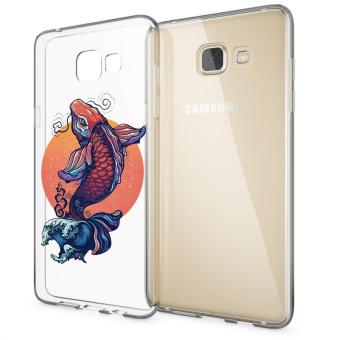HugCase TPU เคส Samsung Galaxy A9 Proเคสโทรศัพท์พิมพ์ลาย Koi 2 เนื้อบาง 0.3 mm HugCase TPU เคส Samsung Galaxy A9 Proเคสโทรศัพท์พิมพ์ลาย Koi 2 เนื้อบาง 0.3 mm