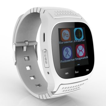 นาฬิกาข้อมือกันน้ำโทรศัพท์เพื่อนฉลาดบลูทูธสำหรับ IOS Android iPhone Samsung (ขาว) นาฬิกาข้อมือกันน้ำโทรศัพท์เพื่อนฉลาดบลูทูธสำหรับ IOS Android iPhone Samsung (ขาว)