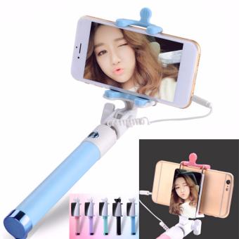 ไม้เซลฟี่รุ่นใหม่ มีกระจกไว้มองสำหรับถ่ายกล้องหลัง พกพาสะดวก (Mirror Monopod Selfie Stick) ไม้เซลฟี่รุ่นใหม่ มีกระจกไว้มองสำหรับถ่ายกล้องหลัง พกพาสะดวก (Mirror Monopod Selfie Stick)