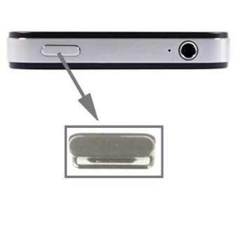 ปุ่มพลังงานปุ่มล็อคคุณภาพสูง ON/OFF สวิตช์สำหรับ iPhone 4S ปุ่มพลังงานปุ่มล็อคคุณภาพสูง ON/OFF สวิตช์สำหรับ iPhone 4S