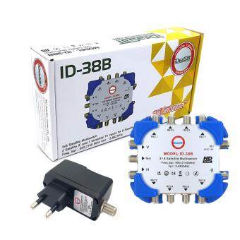 IDEASAT Multi Switch 3x8 ideasat เข้า3ออก8 ใช้ Adaptor 18V IDEASAT Multi Switch 3x8 ideasat เข้า3ออก8 ใช้ Adaptor 18V