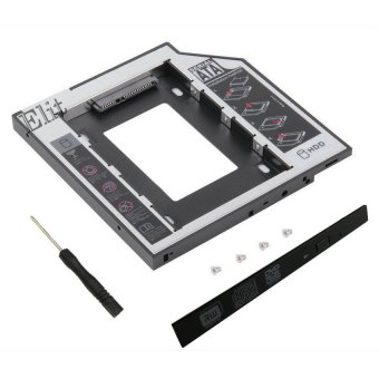 Elit ถาดแปลง ใส่ HDD SSD ในช่อง DVD Notebook 9.5mm Universal SATA 2nd HDD SSD Hard Drive Caddy Elit ถาดแปลง ใส่ HDD SSD ในช่อง DVD Notebook 9.5mm Universal SATA 2nd HDD SSD Hard Drive Caddy