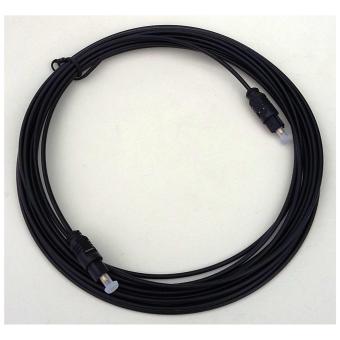 Digital Optical Audio cable. (เคเบิ้ลใยแก้วนำแสง) ยาว 5 เมตร. Digital Optical Audio cable. (เคเบิ้ลใยแก้วนำแสง) ยาว 5 เมตร.