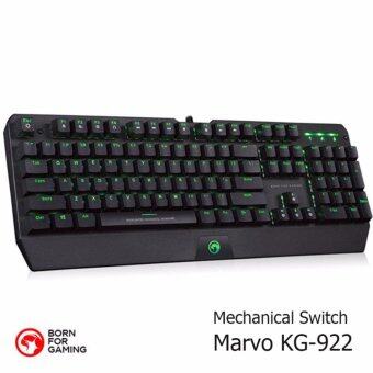 MARVO คีย์บอร์ด keyboard Brown Mechanical Switch รุ่น KG922(Black) MARVO คีย์บอร์ด keyboard Brown Mechanical Switch รุ่น KG922(Black)