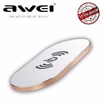 Awei รุ่น W2 แท่นชาร์จไร้สาย Wireless Charging Transmitter (ทอง) Awei รุ่น W2 แท่นชาร์จไร้สาย Wireless Charging Transmitter (ทอง)