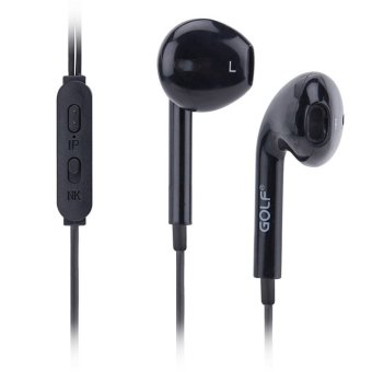 Golf M1 Delightful Stereo Earphones หูฟัง Small talk headset รุ่น M1 สำหรับ Iphone/Ipad & Android (สีดำ) Golf M1 Delightful Stereo Earphones หูฟัง Small talk headset รุ่น M1 สำหรับ Iphone/Ipad & Android (สีดำ)