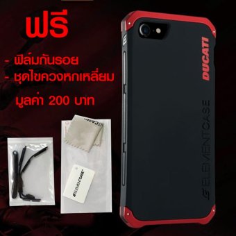 Element Case Ducati Solace Ultra Sleek for iPhone 7 (Black/Red) ฟรี ฟิล์มกันกระเเทก Element+ชุดไขควงหกเหลี่ยม Element Case Ducati Solace Ultra Sleek for iPhone 7 (Black/Red) ฟรี ฟิล์มกันกระเเทก Element+ชุดไขควงหกเหลี่ยม