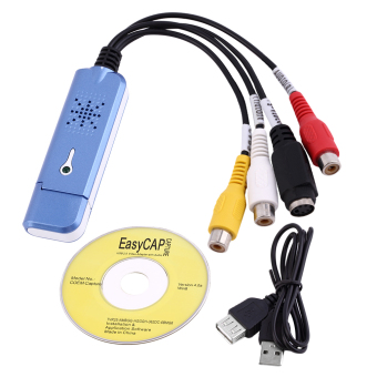 OH Portable USB 2.0 Video and Audio Capture Card Adapter Composite RCA New ราคาถูกที่สุด ส่งฟรีทั่วประเทศ