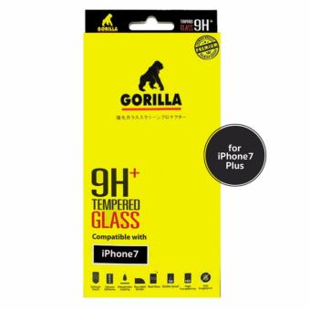 GORILLA Premium Tempered Glass กระจกนิรภัย เกรดพรีเมี่ยม แบบใสไม่เต็มจอ สำหรับ iPhone 7 Plus (Clear) GORILLA Premium Tempered Glass กระจกนิรภัย เกรดพรีเมี่ยม แบบใสไม่เต็มจอ สำหรับ iPhone 7 Plus (Clear)