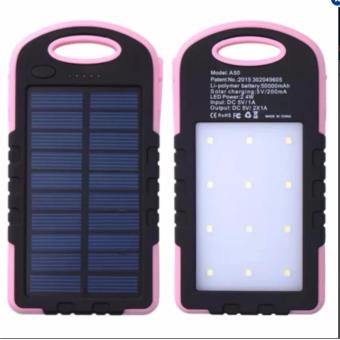 แบตสำรอง Power Bank พลังงานแสงอาทิตย์ 3 ระบบ กันน้ำได้ Solar Charger with LED Light ขนาด 50000 mAh แบตสำรอง Power Bank พลังงานแสงอาทิตย์ 3 ระบบ กันน้ำได้ Solar Charger with LED Light ขนาด 50000 mAh
