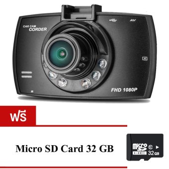 FHD Car Cameras กล้องติดรถยนต์ รุ่น G30C (Black) แถมฟรี Micro sdcard 32G FHD Car Cameras กล้องติดรถยนต์ รุ่น G30C (Black) แถมฟรี Micro sdcard 32G
