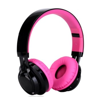 i-Unique หูฟังบลูทูธครอบหู Wireless รุ่น AB-005 (สีชมพู) i-Unique หูฟังบลูทูธครอบหู Wireless รุ่น AB-005 (สีชมพู)