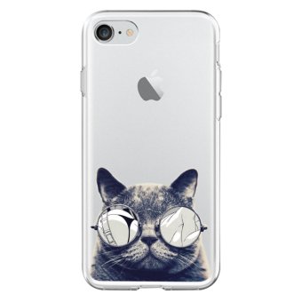 AFTERSHOCK TPU Case iPhone7 (เคสใสพิมพ์ลายBlack Cat) / Thin 0.33 mm AFTERSHOCK TPU Case iPhone7 (เคสใสพิมพ์ลายBlack Cat) / Thin 0.33 mm