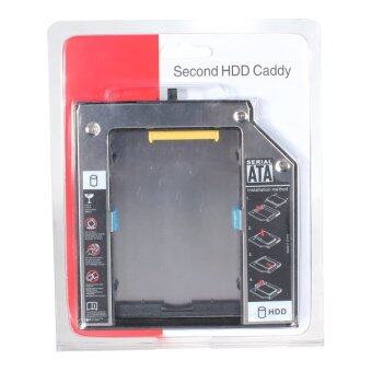 SATA 2nd HDD อะแดปเตอร์แคดดี้ฮาร์ดไดร์ฟสำหรับ IBM Lenovo Thinkpad R400 R500 T420 T520 W520-ระหว่างประเทศ - intl SATA 2nd HDD อะแดปเตอร์แคดดี้ฮาร์ดไดร์ฟสำหรับ IBM Lenovo Thinkpad R400 R500 T420 T520 W520-ระหว่างประเทศ - intl