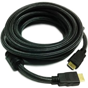 HDMI สายถัก hdmi to hdmi V1.4 FULL HD 3D ยาว3m (สีดำ) HDMI สายถัก hdmi to hdmi V1.4 FULL HD 3D ยาว3m (สีดำ)