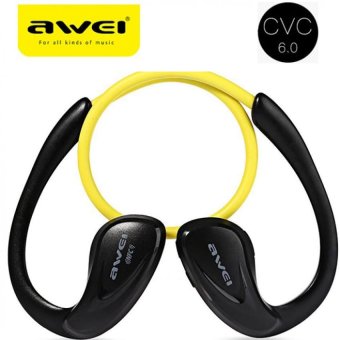 Awei หูฟังบลูทูธ Sport A880BL Wireless Bluetooth V4.0 หูฟังแบบสอดหู ทรง Sport กันเหงื่อ Headphones Sports Stereo Earphones (เหลือง) Awei หูฟังบลูทูธ Sport A880BL Wireless Bluetooth V4.0 หูฟังแบบสอดหู ทรง Sport กันเหงื่อ Headphones Sports Stereo Earphones (เหลือง)