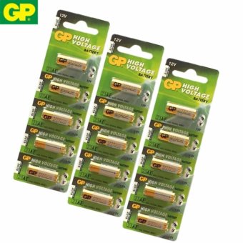 GP Battery ถ่าน Alkaline Battery 12V. รุ่น GP23AE / A23S / A23L / L1028 (3 แพ็ค 15 ก้อน) GP Battery ถ่าน Alkaline Battery 12V. รุ่น GP23AE / A23S / A23L / L1028 (3 แพ็ค 15 ก้อน)