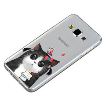 HugCase TPU เคส Samsung Galaxy A8เคสโทรศัพท์พิมพ์ลาย Bird & Cat เนื้อบาง 0.3 mm HugCase TPU เคส Samsung Galaxy A8เคสโทรศัพท์พิมพ์ลาย Bird & Cat เนื้อบาง 0.3 mm