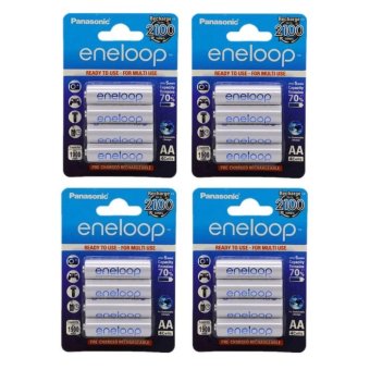 Panasonic ถ่านชาร์จ eneloop ไซส์ Eneloop AA 1900mAh(16 ก้อน) Panasonic ถ่านชาร์จ eneloop ไซส์ Eneloop AA 1900mAh(16 ก้อน)