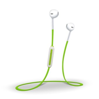 แฟชั่น In-Ear ไร้สายบลูทู ธ 4.1 หูฟังสเตอริโอกีฬาวิ่งสตูดิโอหูฟังเพลงชุดหูฟังหูฟังพร้อมไมโครโฟน (สีเขียว) - intl แฟชั่น In-Ear ไร้สายบลูทู ธ 4.1 หูฟังสเตอริโอกีฬาวิ่งสตูดิโอหูฟังเพลงชุดหูฟังหูฟังพร้อมไมโครโฟน (สีเขียว) - intl