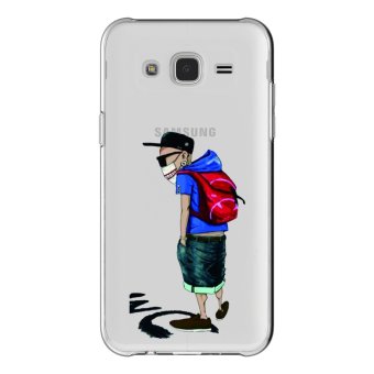 AFTERSHOCK TPU เคส Samsung Galaxy J5 2015 เคสโทรศัพท์พิมพ์ลาย Bat Boy เนื้อบาง 0.33 mm AFTERSHOCK TPU เคส Samsung Galaxy J5 2015 เคสโทรศัพท์พิมพ์ลาย Bat Boy เนื้อบาง 0.33 mm
