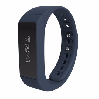 I5 สร้อยข้อมือเท่แถมบลูทูธ 4.0 Smartband ออกกำลังกายสุขภาพติดตามหน้าจอสัมผัสกันน้ำหลับหน้าจอสายรัดข้อมือนาฬิกาอัจฉริยะสำหรับ Android IOS (สีน้ำเงิน) I5 สร้อยข้อมือเท่แถมบลูทูธ 4.0 Smartband ออกกำลังกายสุขภาพติดตามหน้าจอสัมผัสกันน้ำหลับหน้าจอสายรัดข้อมือนาฬิกาอัจฉริยะสำหรับ Android IOS (สีน้ำเงิน)
