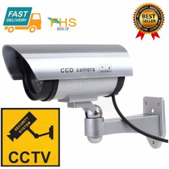 Dummy IR CCD Security Camera (Silver) กล้องหลอก (สำหรับติดหลอกโจรขโมย) Dummy IR CCD Security Camera (Silver) กล้องหลอก (สำหรับติดหลอกโจรขโมย)