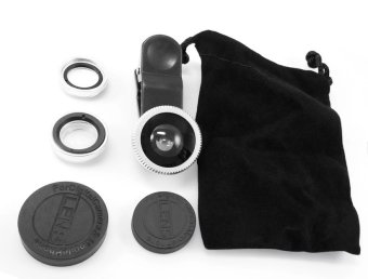DT CLIP LENS 3 IN 1 เลนส์ติดกล้องมือถือ แบบ 3 in 1 (สีเงิน) DT CLIP LENS 3 IN 1 เลนส์ติดกล้องมือถือ แบบ 3 in 1 (สีเงิน)
