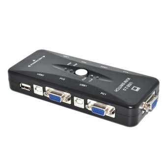 โอนิว USB 2.0 kvm ที่ 4 แป้นพิมพ์เมาส์พอร์ตเอสวีจีเอ vga แบบสวิตช์นิรภัยตรวจสอบร่วมกัน โอนิว USB 2.0 kvm ที่ 4 แป้นพิมพ์เมาส์พอร์ตเอสวีจีเอ vga แบบสวิตช์นิรภัยตรวจสอบร่วมกัน
