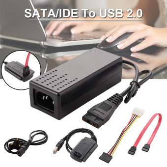 SATA/IDE เพื่อ USB 2.0 อะแดปเตอร์สายตัวแปลงสำหรับ 6.35ซม 8.89ซมฮาร์ดดิสก์ไดร์ฟ AC435 SATA/IDE เพื่อ USB 2.0 อะแดปเตอร์สายตัวแปลงสำหรับ 6.35ซม 8.89ซมฮาร์ดดิสก์ไดร์ฟ AC435