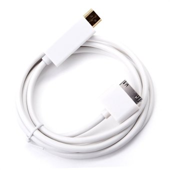 โอ้ 1.8แผ่นตัวเชื่อมต่อกับท่าเรือวัด HDMI เคเบิลสำหรับ iPad 1 2 3 iPhone 4 4S iPod 4 โอ้ 1.8แผ่นตัวเชื่อมต่อกับท่าเรือวัด HDMI เคเบิลสำหรับ iPad 1 2 3 iPhone 4 4S iPod 4