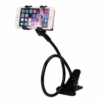 Phone Holder ขาจับมือถือ ที่หนีบสมาร์โฟน แท่นวางไอโฟน แบบหนีบ ดำ Phone Holder ขาจับมือถือ ที่หนีบสมาร์โฟน แท่นวางไอโฟน แบบหนีบ ดำ