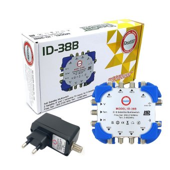 IDEASAT Multi Switch 3x8 ideasat เข้า3ออก8 ใช้ Adaptor 18V IDEASAT Multi Switch 3x8 ideasat เข้า3ออก8 ใช้ Adaptor 18V