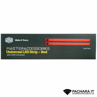 Cooler Master Universal Single Color LED Strip - RED ประกันศูนย์ Cooler Master Universal Single Color LED Strip - RED ประกันศูนย์