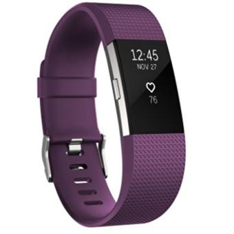 Fitbit Charge 2 - Heart Rate + สายรัดข้อมือเพื่อสุขภาพสีม่วง ขนาด Small Fitbit Charge 2 - Heart Rate + สายรัดข้อมือเพื่อสุขภาพสีม่วง ขนาด Small