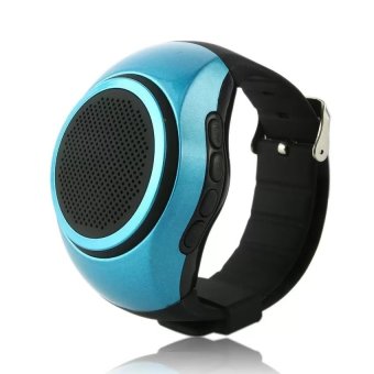 B20 นาฬิกาข้อมือ ลำโพงบลูทูธ (Bluetooth Watch Mini Speaker) สำหรับ รับสายโทรศัพท์, ฟังเพลง, ฟังวิทยุ FM และ รีโมทถ่ายรูป Selfie Shutter (สีน้ำเงิน) B20 นาฬิกาข้อมือ ลำโพงบลูทูธ (Bluetooth Watch Mini Speaker) สำหรับ รับสายโทรศัพท์, ฟังเพลง, ฟังวิทยุ FM และ รีโมทถ่ายรูป Selfie Shutter (สีน้ำเงิน)
