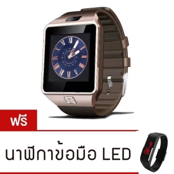 Smart Watch Z นาฬิกาโทรศัพท์ รุ่น A9 Phone Watch (Gold) แถมฟรี นาฬิกา LED ระบบสัมผัส (คละสี) Smart Watch Z นาฬิกาโทรศัพท์ รุ่น A9 Phone Watch (Gold) แถมฟรี นาฬิกา LED ระบบสัมผัส (คละสี)