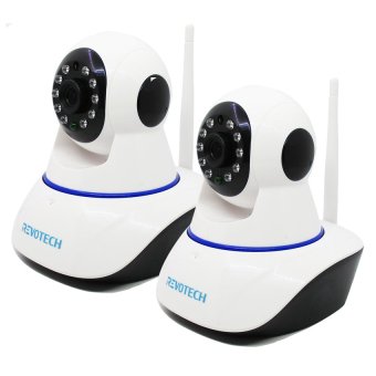 REVOTECH กล้องวงจรรปิด IP Camera RT-520E SmartLink HD 720P P2P Wi-Fi AP แพ็คคู่ (White) REVOTECH กล้องวงจรรปิด IP Camera RT-520E SmartLink HD 720P P2P Wi-Fi AP แพ็คคู่ (White)
