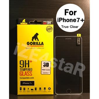 Gorilla 3D True Clear Tempered Glass กอริล่าฟิล์มกระจกนิรภัยใสเต็มจอขอบยาง For iPhone 7 Plus Gorilla 3D True Clear Tempered Glass กอริล่าฟิล์มกระจกนิรภัยใสเต็มจอขอบยาง For iPhone 7 Plus