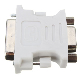 DVI-D 24 x 1 ชายกับหญิงวีจีเอการ์ด (ขาว) DVI-D 24 x 1 ชายกับหญิงวีจีเอการ์ด (ขาว)