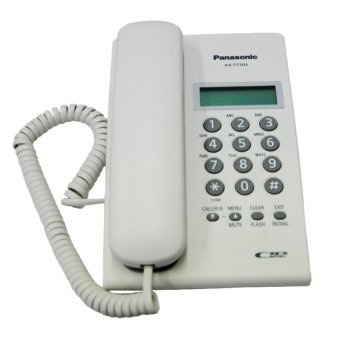 Panasonic โทรศัพท์บ้านตั้งโต๊ะโชว์เบอร์ PANASONIC KX-T7703 Panasonic โทรศัพท์บ้านตั้งโต๊ะโชว์เบอร์ PANASONIC KX-T7703