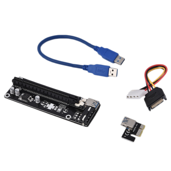 โอพีซีไอเอ็กซ์เพรส PCI-E 16 x ขยายตัวตั้งขึ้นแผนที่ USB 3.0 SATA 15P-4 pin อะแดปเตอร์สีดำ USB 3.0 16 เอ็กซ์ โอพีซีไอเอ็กซ์เพรส PCI-E 16 x ขยายตัวตั้งขึ้นแผนที่ USB 3.0 SATA 15P-4 pin อะแดปเตอร์สีดำ USB 3.0 16 เอ็กซ์