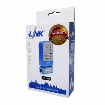 LINK TX-1302 UTP CABLE TESTER เครื่องทดสอบสายแลน (Ethernet Cable) LINK TX-1302 UTP CABLE TESTER เครื่องทดสอบสายแลน (Ethernet Cable)