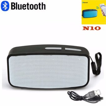 CCD ลำโพงบลูทูธพกพามีไมค์ในตัวN10U Mini Bluetooth Speaker Build-in Microphone&FM แฮนด์ฟรี รับสาย/วางสาย สนทนาได้ CCD ลำโพงบลูทูธพกพามีไมค์ในตัวN10U Mini Bluetooth Speaker Build-in Microphone&FM แฮนด์ฟรี รับสาย/วางสาย สนทนาได้