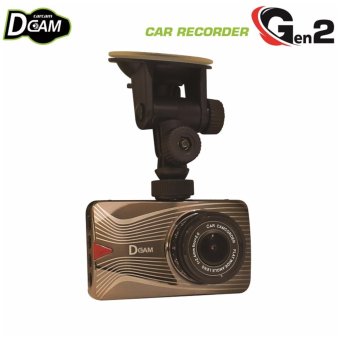 DCam กล้องติดรถยนต์ รุ่น Gen 2 Black DCam กล้องติดรถยนต์ รุ่น Gen 2 Black
