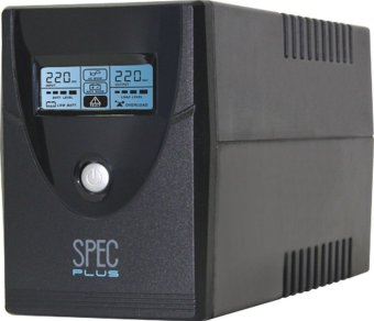 SPEC เครื่องสำรองไฟฟ้า UPS SPEC-800 PLUS 800VA 320W SPEC เครื่องสำรองไฟฟ้า UPS SPEC-800 PLUS 800VA 320W