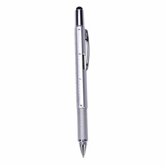 ปากกาทัชสกรีน 6in1 Professional Stylus Pen - สีเงิน ปากกาทัชสกรีน 6in1 Professional Stylus Pen - สีเงิน